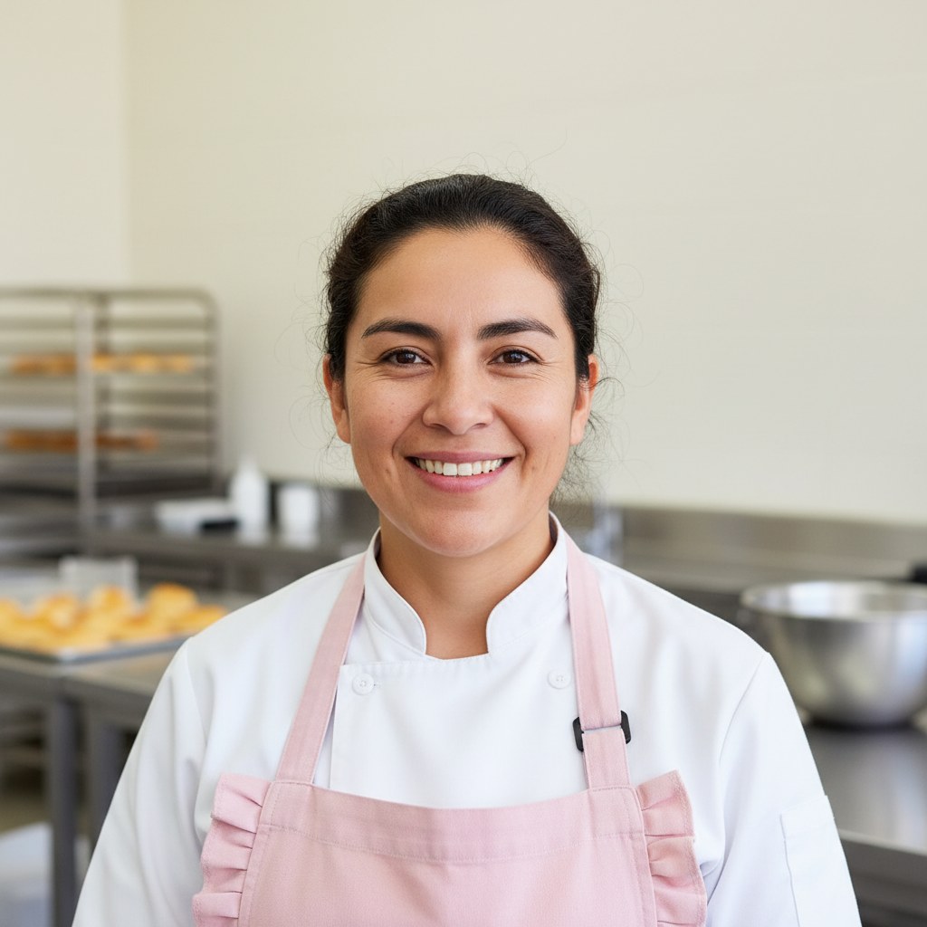 María Elena Quispe Huamán — Fundadora y Maestra Pastelera