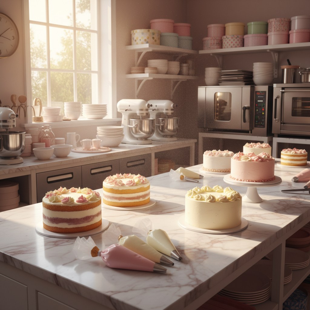 Taller de pastelería artesanal en Lima con tortas y postres